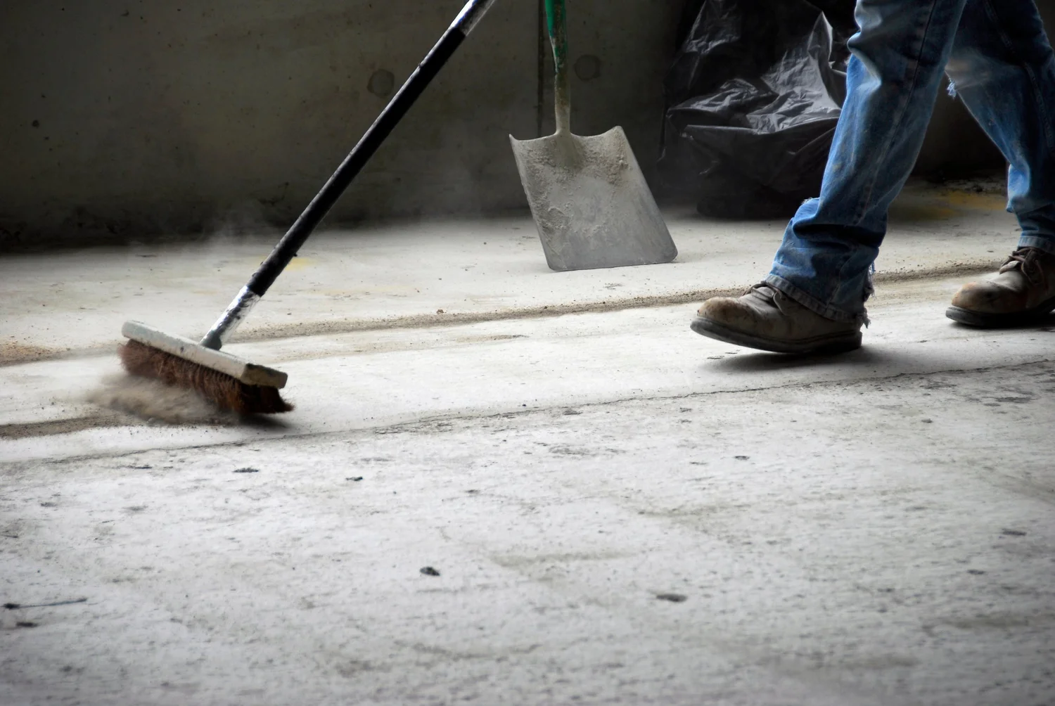Werfschoonmaak na nieuwbouw
